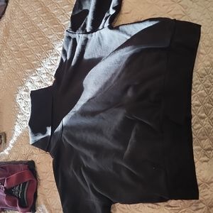 Turtle neck sweatshirt black